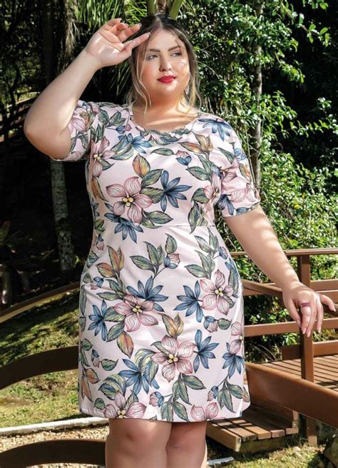 Plus Size Feminino Marguerite