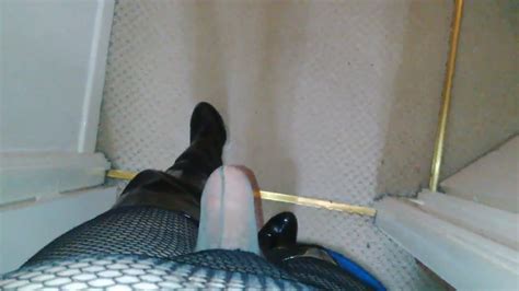 Walkind And Wanking In Boots And Pantyhose Gay Man Porn XHamster