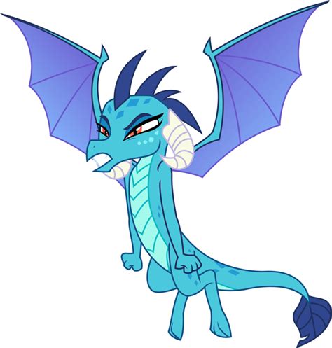 Tsundragon By Sketchmcreations Princess Ember Mlp Vector 990x1024