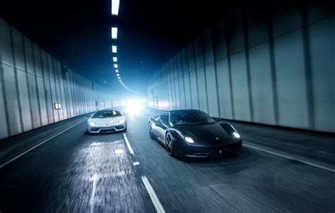 Wallpaper Lamborghini, Ferrari, 458, Matte, Aventador, Italia, GFWilliams Photographer for ...