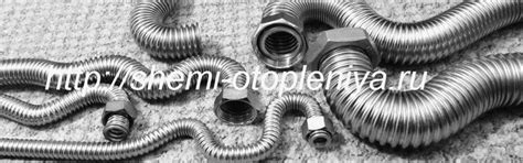 Гибкая подводка металлорукав для воды и рукав РВД из нержавеющей стали.