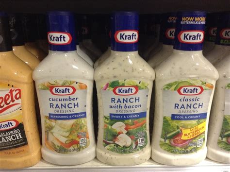 Kraft Ranch Dressing Ingredients And Nutrition Is It Keto Friendly