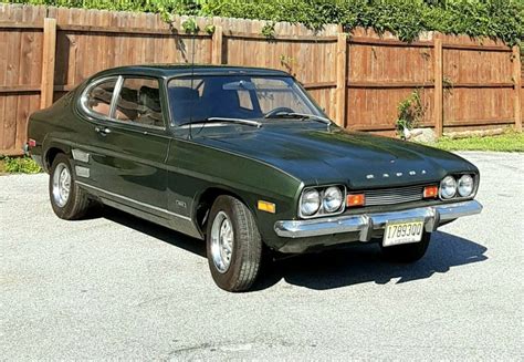 German Army Green 1971 Mercury Capri Dailyturismo