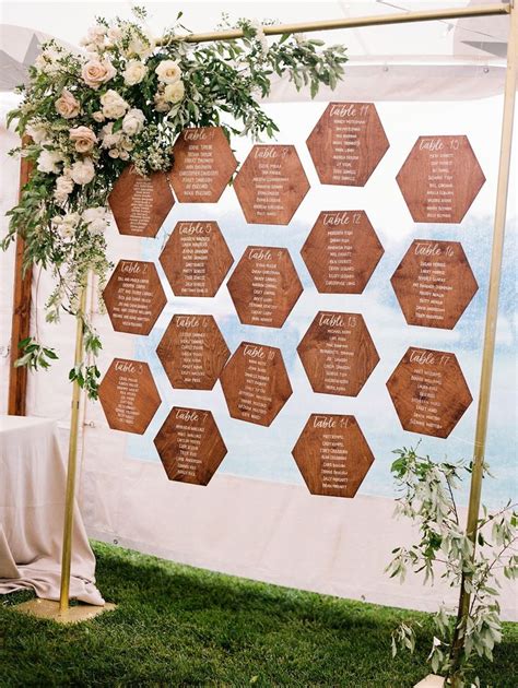 Creative Seating Chart Display Wedding Seating Card Display Seating