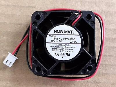 Nmb Mat Kl W B Chassis Cooling Fan V Dc A Pin Ebay