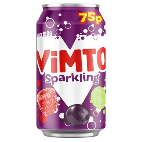 Vimto Fizzy, 330ml | British Soft Drinks - Kellys Expat Shopping