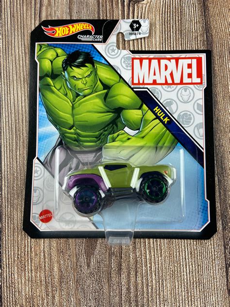Hot Wheels Nib Hulk Hot Wheels Hulk Character Car Marvel Etsy