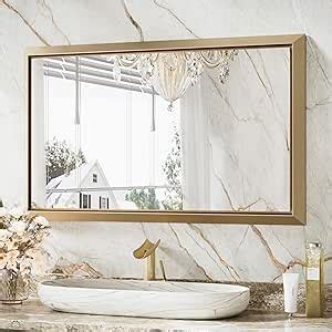 Amazon Tetote Gold Bathroom Vanity Mirror X Inch Brushed