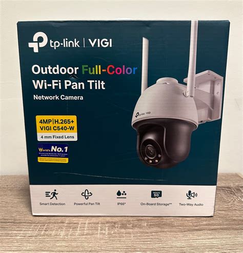 (New) Tp-Link VIGI C540-W WiFi Pan Tilt Camera, Furniture & Home Living ...