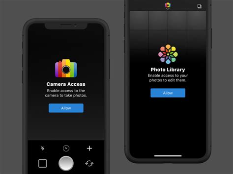 how to give an app camera access