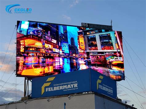 Outdoor P10 Full Color Video LED Display For Advertising Screen China