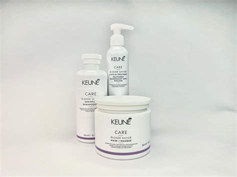 Voordeelset Keune Care Blonde Savior Maakt Ontkleurd Haar Gezond