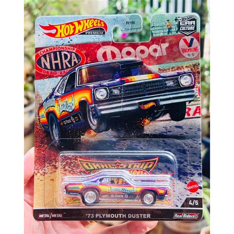 Hobby Store Hot Wheels Premium Drag Strip Demons Plymouth Duster Model Car Shopee Philippines