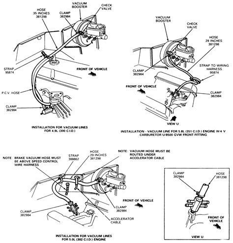 Diagram Of Car Vacuum Brake Booster