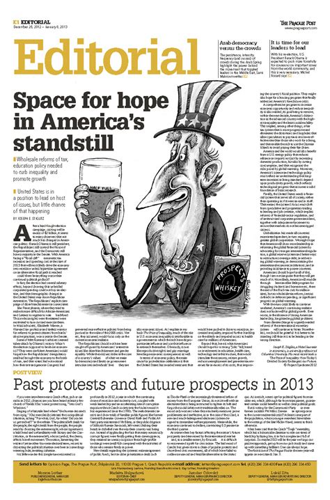 newspaper editorial page
