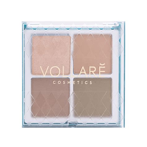 VOLLARE COSMETICS CRYSTAL CLEAR NUDE EYESHADOW PALETTE Verona Products Professional