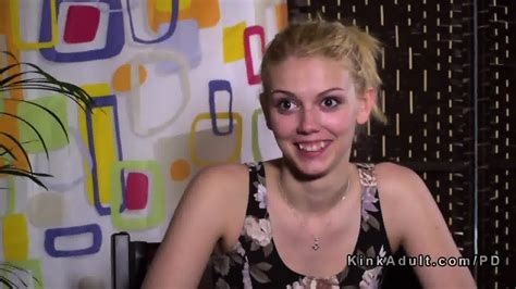 Busty Blonde Anal Dp Fucked In Public