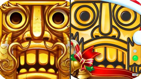 Temple Run Update Lost Jungle Lantern Festival Map Vs Winter