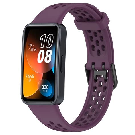 Дышащий силиконовый ремешок для Huawei Band 8 - купить с доставкой по ...