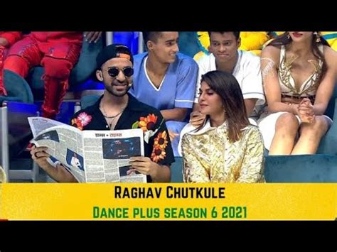 Raghav Chutkule Dance Plus Raghav Comedy Dance Plus Raghav