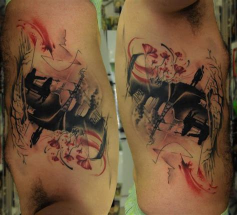 Trash Polka Tattoo Skull And Snakes Best Tattoo Ideas Gallery