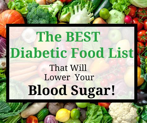 diabetic food list     blood sugar www