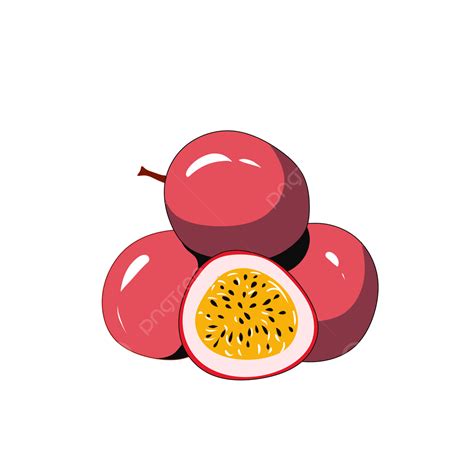 Dibujo A Mano De Dibujos Animados Fruta Tropical Fruta Fragante Png