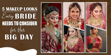 5 Makeup Looks Every Bride Needs To Consider For Her Big Day Style N Scissors