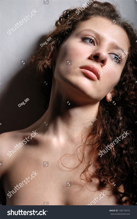 Beautiful Woman Waiting She Sad Nude Stock Photo 100179410 Shutterstock