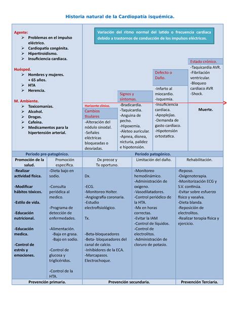 Historia Natural De La Crdiopatia Isquemica Historia Natural De La