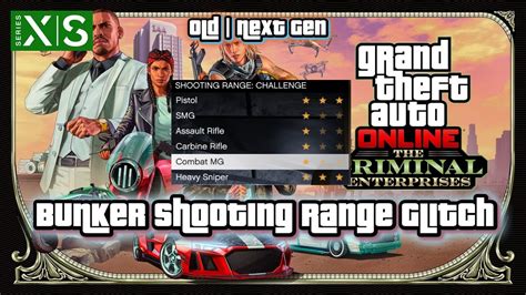 Gta Online Bunker Shooting Range Glitch Old Next Gen Youtube