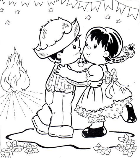 Desenhos Para Colorir Do São João