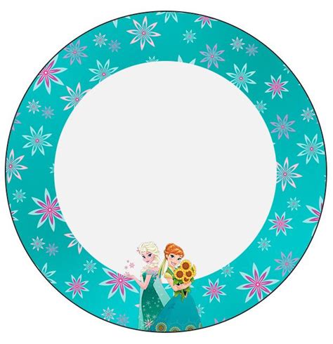 Rótulo para Tubetes Frozen Fever Cute Fazendo a Nossa Festa Frozen