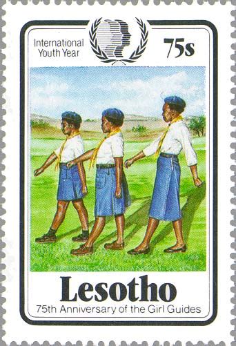 Scouts On Stamps Of The World Lesotho 1985