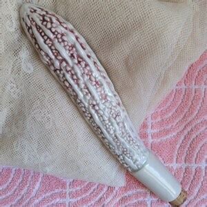 Ceramic Sopropo Dildo Porcelain Cucumber Porcelain Sex Toy Original Cast Decorative Object