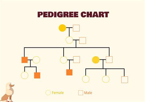Dog Pedigree Chart Illustrator Pdf