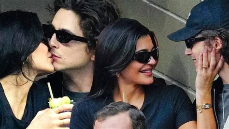 Kylie Jenner Y Timoth E Chalamet Se Comen A Besos En La Final Masculina