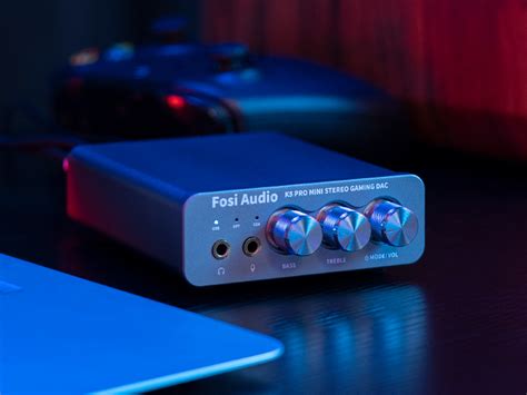 Fosi Audio K Pro Gaming Dac Amplificador De Auriculares Mini Hi Fi