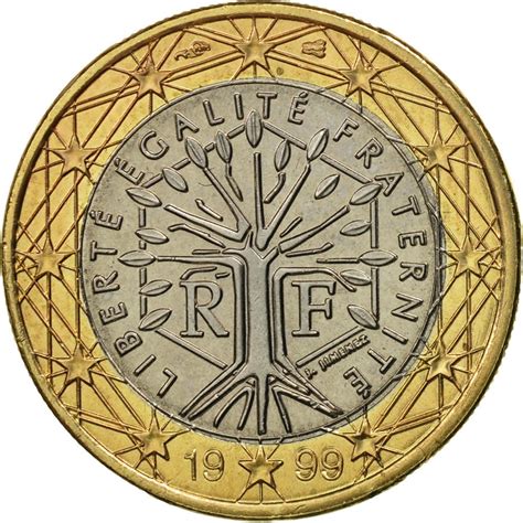 463432 Monnaie France Euro 1999 Spl Bi Metallic Km1288 Spl