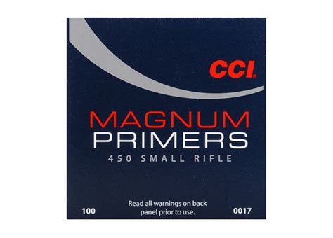 CCI 450 Primers Small Rifle Magnum 1000ct In Stock Now For Sale Near Me