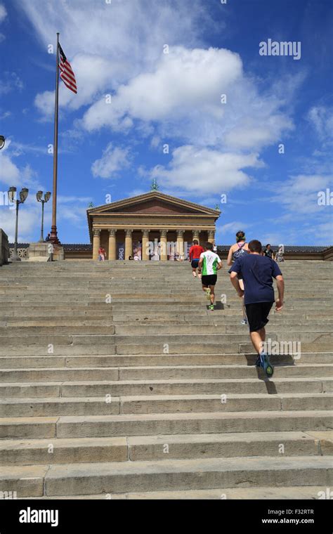 Rocky Running Stairs