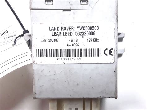 Used Land Rover Range Rover The sensor is different YWC500500