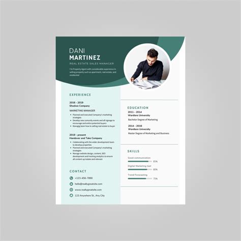 Mod Les De Curriculum Vitae Professionnels