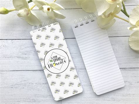 Logo Note Pads Branded Notepads Business Notepads Spiral Etsy