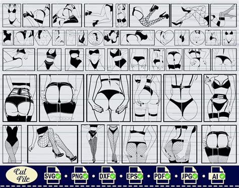 Sexy Woman Body Svg Line Art Woman Svg Girls Body Svg Naked Woman Cut File Cricut