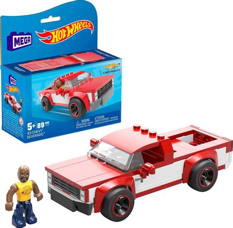 Конструктор Mega Bloks Hot Wheels 83 Chevy Silverado 89 деталей 194735071326 фото отзывы