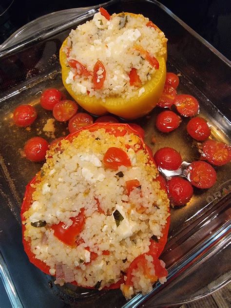 Gef Llte Paprika Mit Couscous Rezept Kochbar De