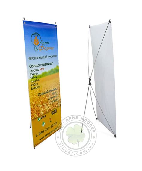 Изготовление стендов, POS-метриалов - печать на стендах в Типографии Кловер