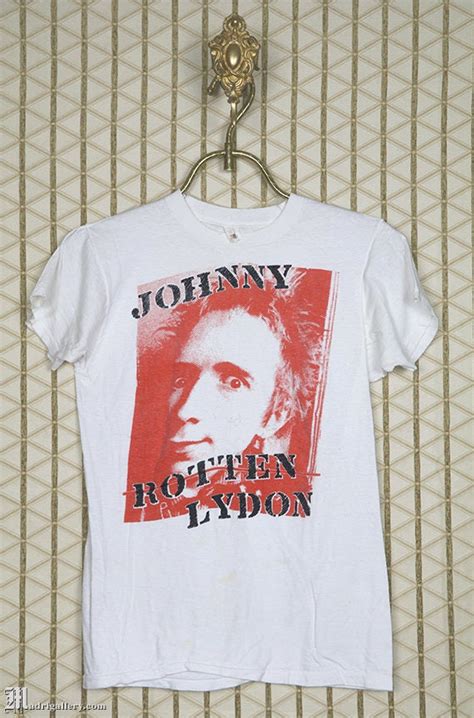 Johnny Rotten Sex Pistols T Shirt Vintage Rare Punk Tee Etsy
