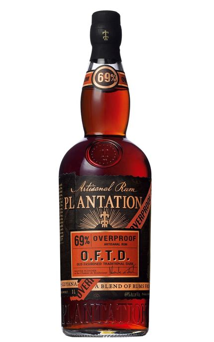 Plantation Overproof O F T D Rum